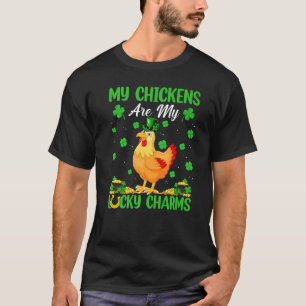 私のラッキーチャームはニワトリ St Patrick S Tシャツ