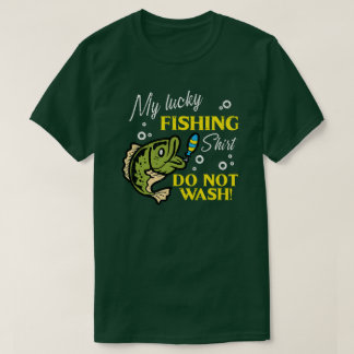 私のラッキーフィッシングシャツ Tシャツ