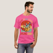 私のラッキーボウリングボール Tシャツ (正面フル)