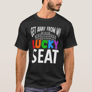私のラッキー遠くにシートから取得ラッキー賭博Bingo P Tシャツ