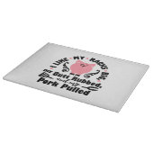 私のラックが大きく、私のお尻が擦れたように カッティングボード (角)