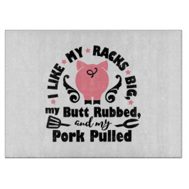 私のラックが大きく、私のお尻が擦れたように カッティングボード