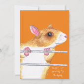 私のラットカードを預かってくれてありがとう サンキューカード (裏面)