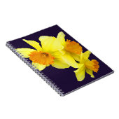 私のラッパスイセンのノート(あなたの名前を加えて下さい) ノートブック (右側)