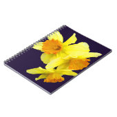 私のラッパスイセンのノート(あなたの名前を加えて下さい) ノートブック (左側)