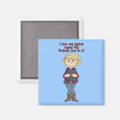 私のラップトップが大好き… マグネット (正面/裏面)