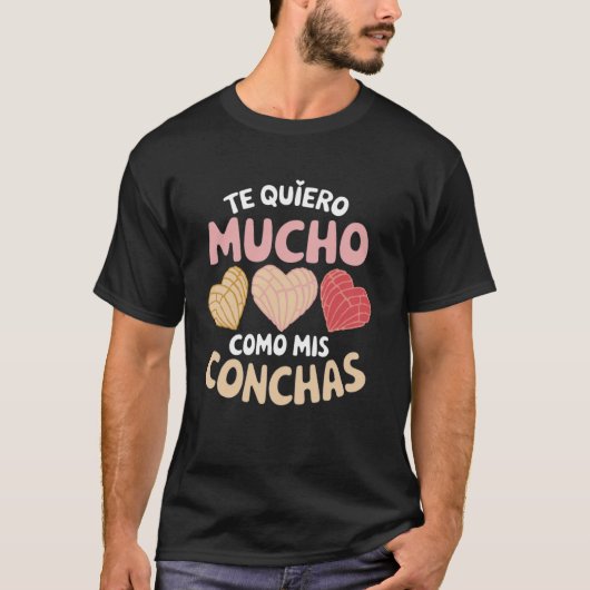 私のラテン系メキシコ風焼きパスタのように大好き Tシャツ (正面)