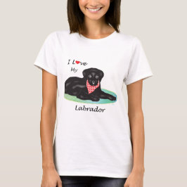私のラブラドール Tシャツ
