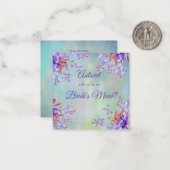 私のラベンダーの花嫁のメイドになる ノートカード (正面/裏面インサイチュ)