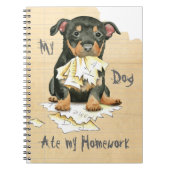 私のランカシャー食べの宿題 ノートブック (正面)