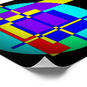 私のランダムアート ポスター (角)