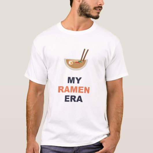 私のラーメン時代 Tシャツ (正面)