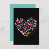 私のリウマチ研究班の方が元気だ サンキューカード (正面/裏面)