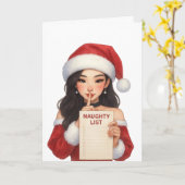 私のリストのあなたはのメリーいけなクリスマスかわいい カード (黄色い花)