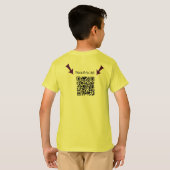 私のリストの子供にTシャツを読んで下さい Tシャツ (裏面フル)