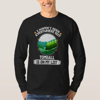 私のリストはトンボールです 自然 アウトドア 木々 野生生物 Tシャツ