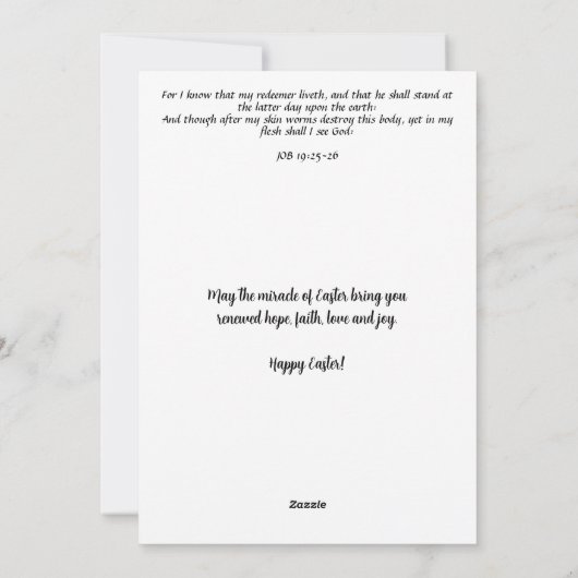 私のリデーマーは森クリスチャンの森を生きる シーズンカード (裏面)