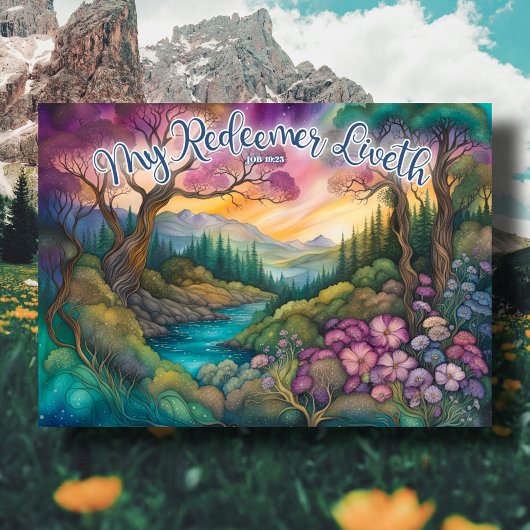 私のリデーマーは森クリスチャンの森を生きる シーズンカード