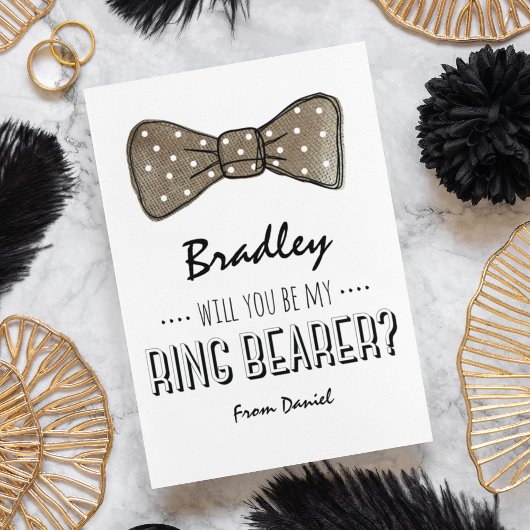 私のリングや輪を？ |素朴結婚s 招待状