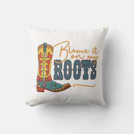 私のルーツのせいにする クッション