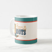 私のルーツのせいにする コーヒーマグカップ (正面左)