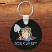 私のルーツを引っ張る キーホルダー (正面)