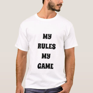 私のルール、私のゲームはシグマTシャツをイントスティング Tシャツ