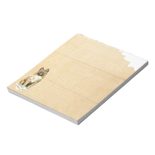 私のレイケノ食べワーの宿題 ノートパッド (回転)