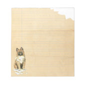 私のレイケノ食べワーの宿題 ノートパッド (正面)