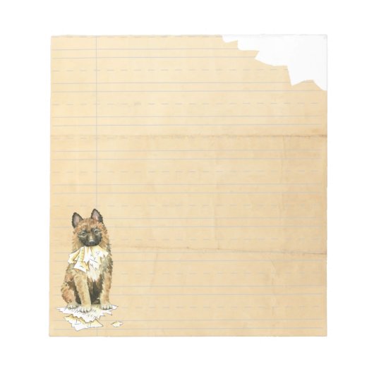 私のレイケノ食べワーの宿題 ノートパッド (正面)