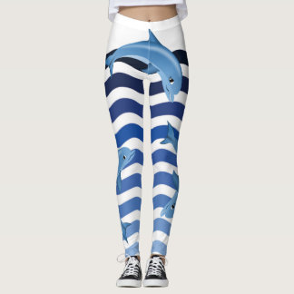 私のレギンスのイルカ レギンス