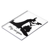 私のレシピ ノートブック (左側)