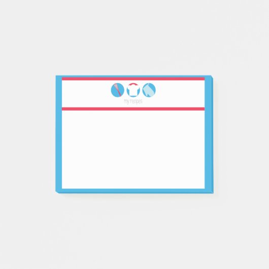 私のレシピ ポストイット (正面)