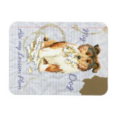 私のレッス食べンプラン マグネット (横)