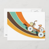 私のレトロバイク ポストカード (正面/裏面)