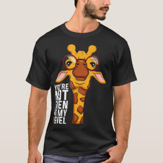 私のレベルでさえない Tシャツ