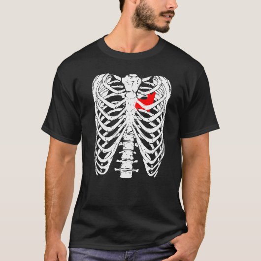 私のレントゲンにコーギー Tシャツ (正面)