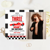 私のレースカーボーイ3rd誕生日パーティーをキャッチできない 招待状