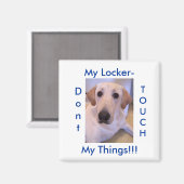 、私のロッカー – 、私の物!!!、ドント、TOUCH マグネット (正面/裏面)