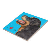 私のロットワイラー タイル (側面)