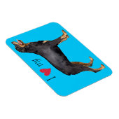 私のロットワイラー マグネット (右側)