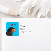 私のロットワイラー ラベル (インサイチュ)