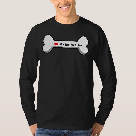 私のロットワイラー Tシャツ (正面)