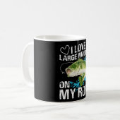 私のロッドコーヒーマグの大きな口 コーヒーマグカップ (正面左)