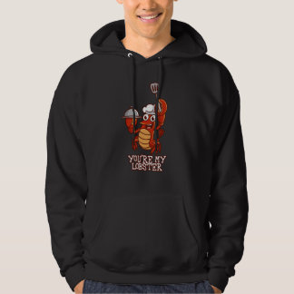 私のロブスターよ 愛の絆を祝うペアマッチTシャツ パーカ
