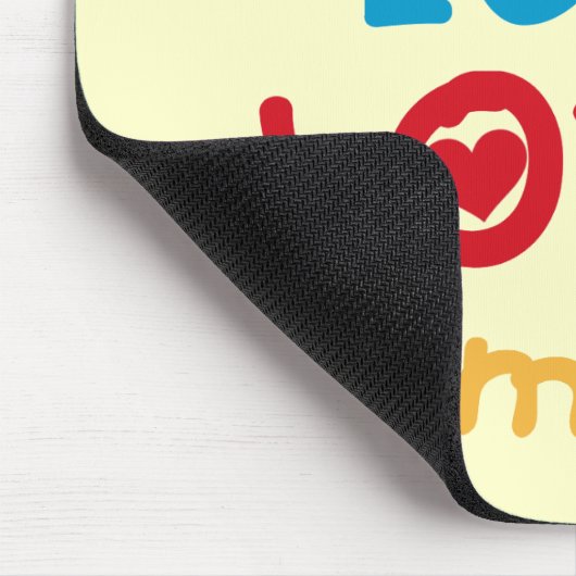 私のローラは私のTシャツとギフトが大好き マウスパッド (コーナー)