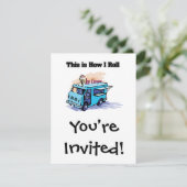 私のロール（アイスクリームトラック） 招待状 (スタンド正面)