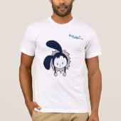 私のワイシャツにウサギがあります Tシャツ (正面)