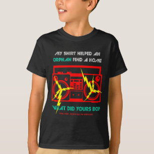 私のワイシャツは…黒の子供の赤を救済しました Tシャツ
