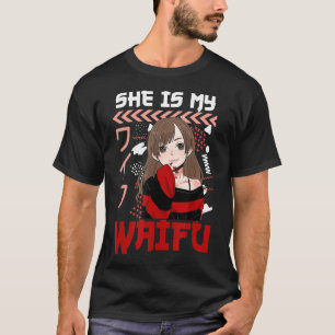 私のワイフ彼は私の先輩アニメマンガカップル Tシャツ